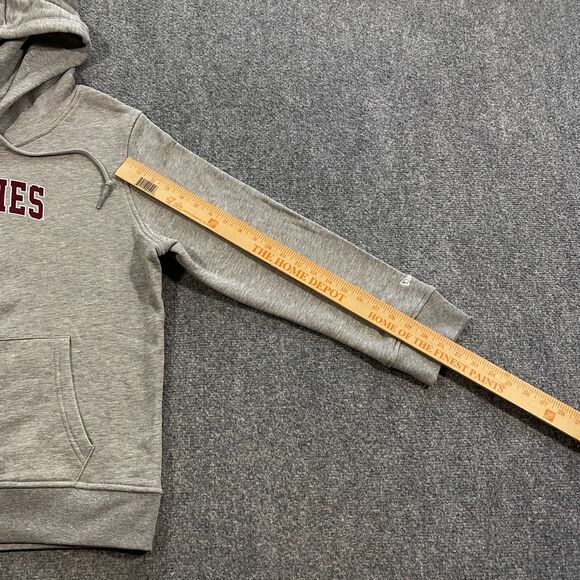 Philadelphia Phillies Retro Arch Logo New Era Hoodie Womens X-Large XL Gray MLB - Picture 12 of 16